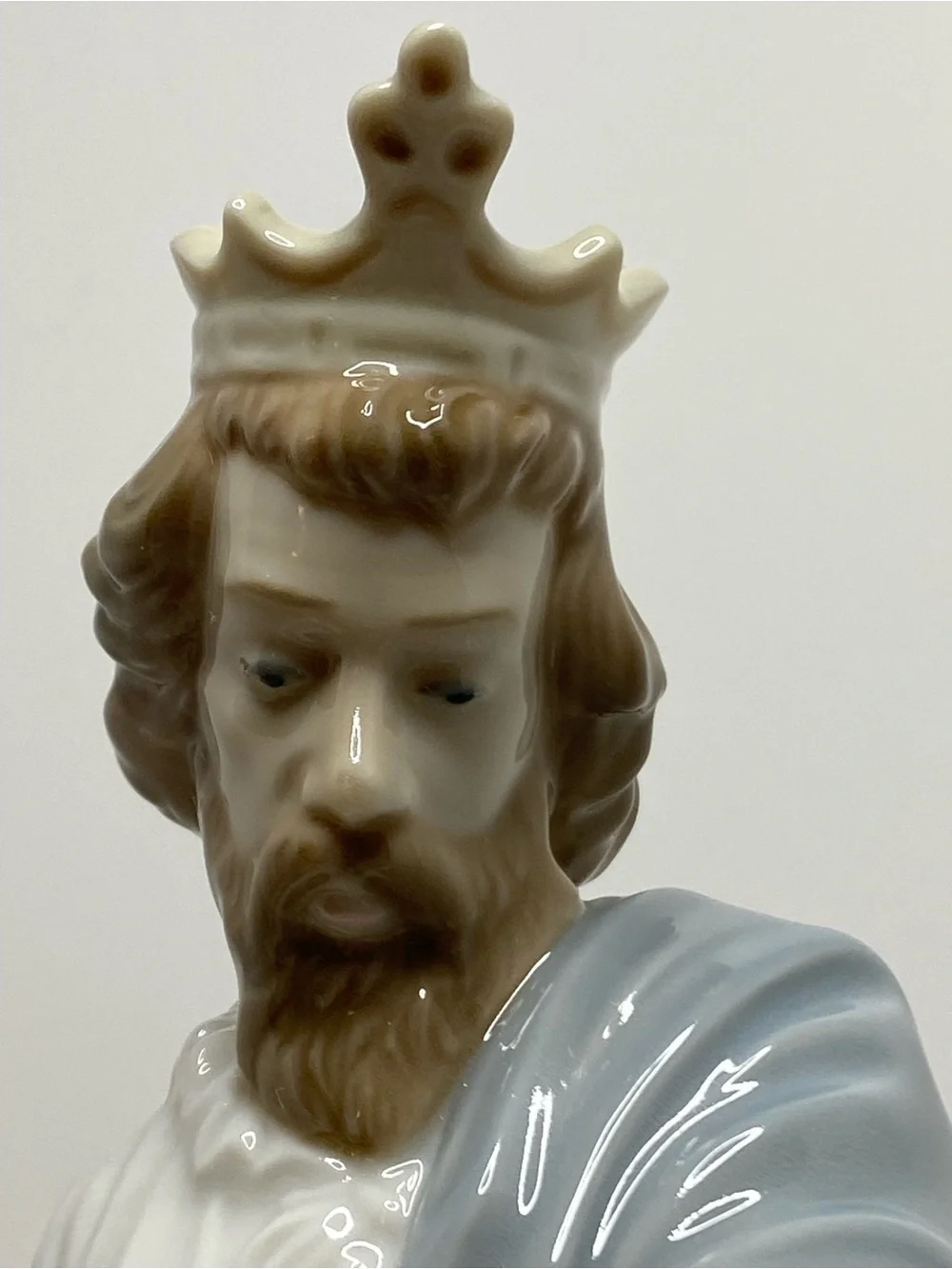 Nap by Lladro Nativity Porcelain Figurine KING GASPAR WITH CUP Christmas 00412
